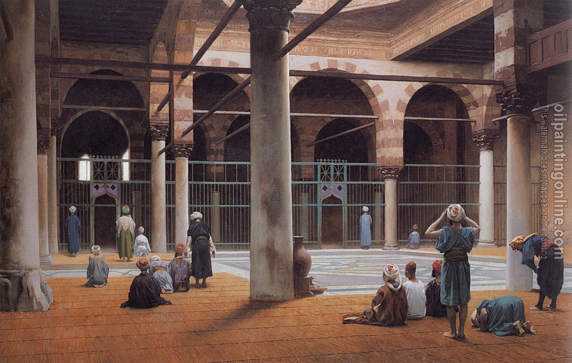 Gerome, Jean-Leon - Interior of a Mosque